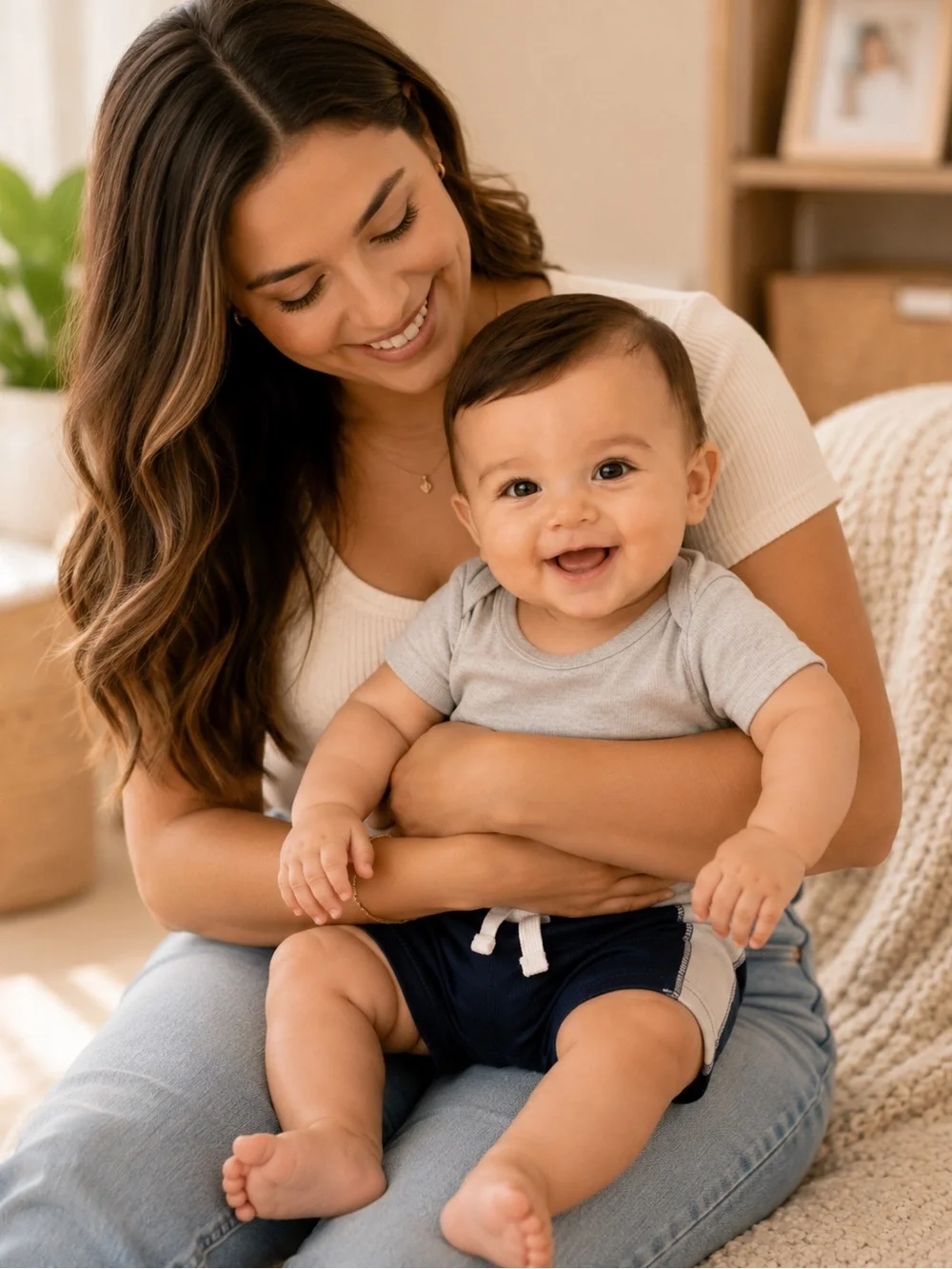 Carter’s Shorts, Navy - 6 Months